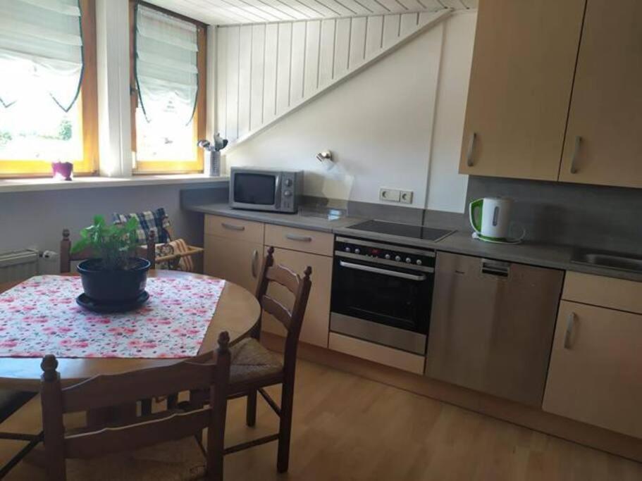 Ferienwohnung Klaus Wolfegg Exteriör bild